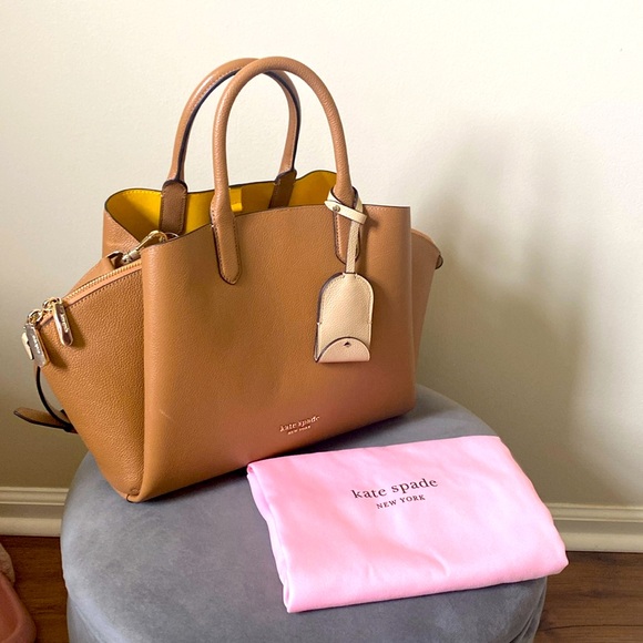 kate spade Handbags - Kate Spade Beige/Camel Bag